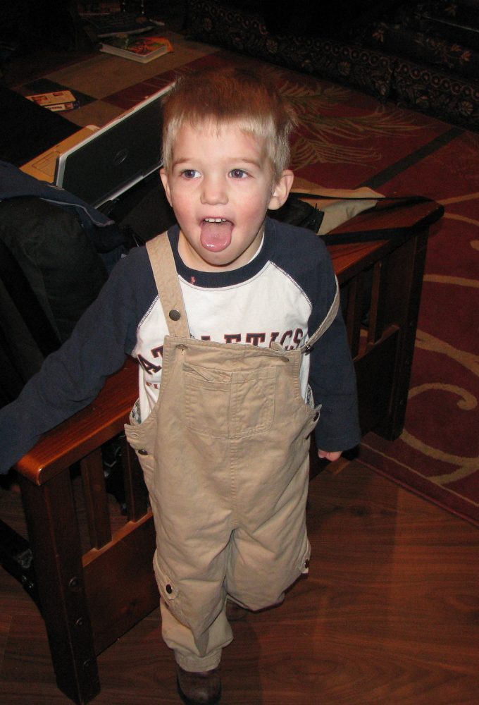 Jayden in band uniform